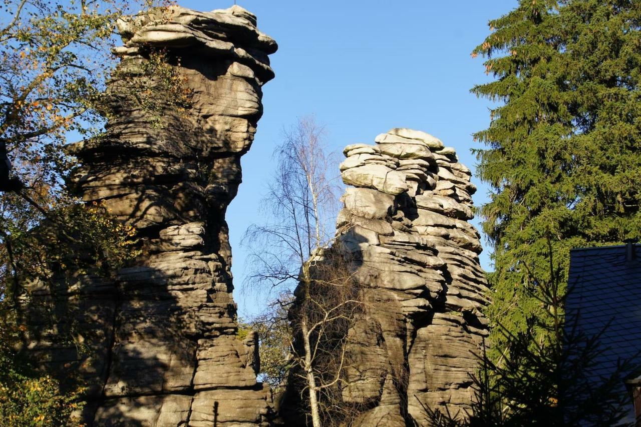 Im Erzgebirge Wandern, Fahrrad Fahren Oder Entspannen Ehrenfriedersdorf Exterior foto